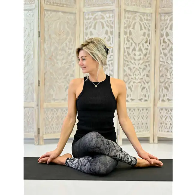 Eco Yoga Mat │ Superior TPE │ Extra Thick │Beautiful Black
