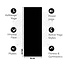 Premium Yogamat │ 6mm │Diamond Black