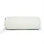 Rundes Yoga Bolster | Weiß | Baumwolle | 61cm lang