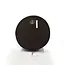 Round Yoga Bolster | Black | Cotton | 61cm long