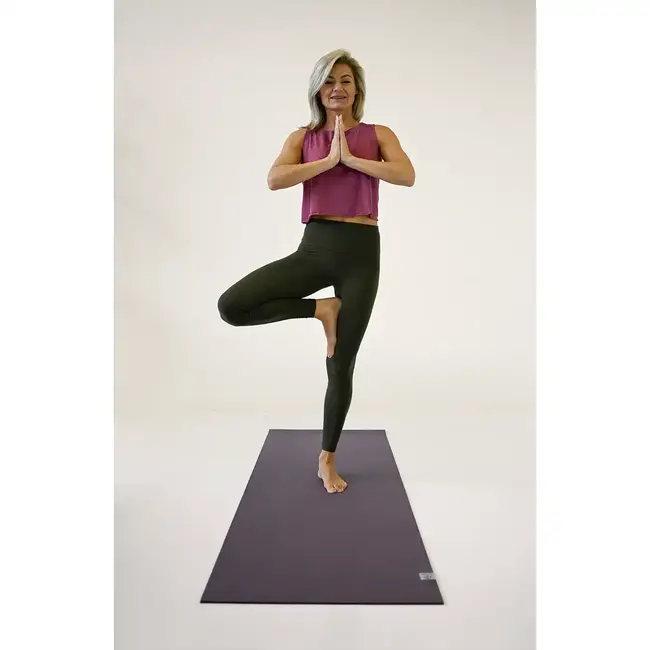 Love Yoga Mat │Dark Purple │ 4 mm │Anti-Slip