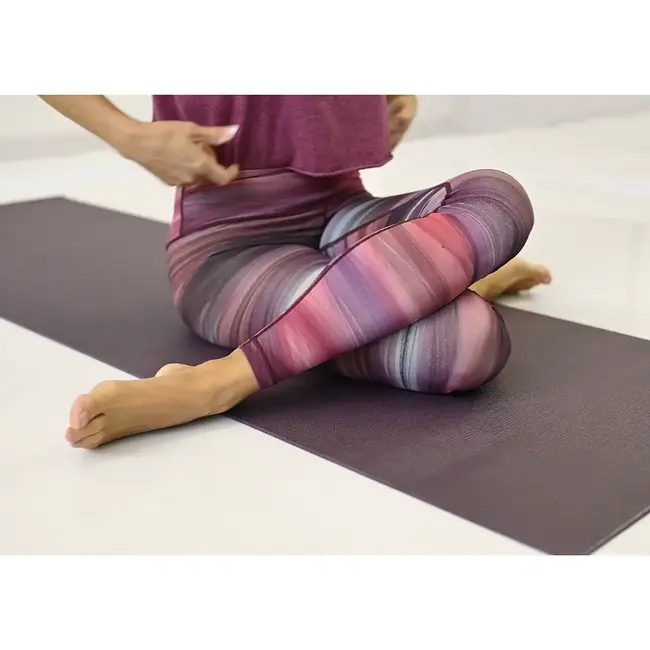 Extra Dikke Yogamat │Aubergine │ 6mm │ Anti Slip