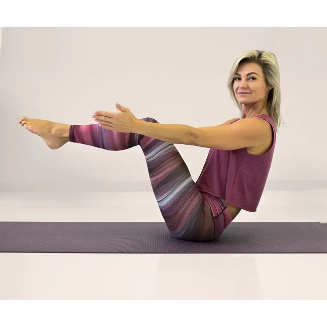 Extra Thick Yoga Mat │Aubergine │ 6mm │ Anti-Slip