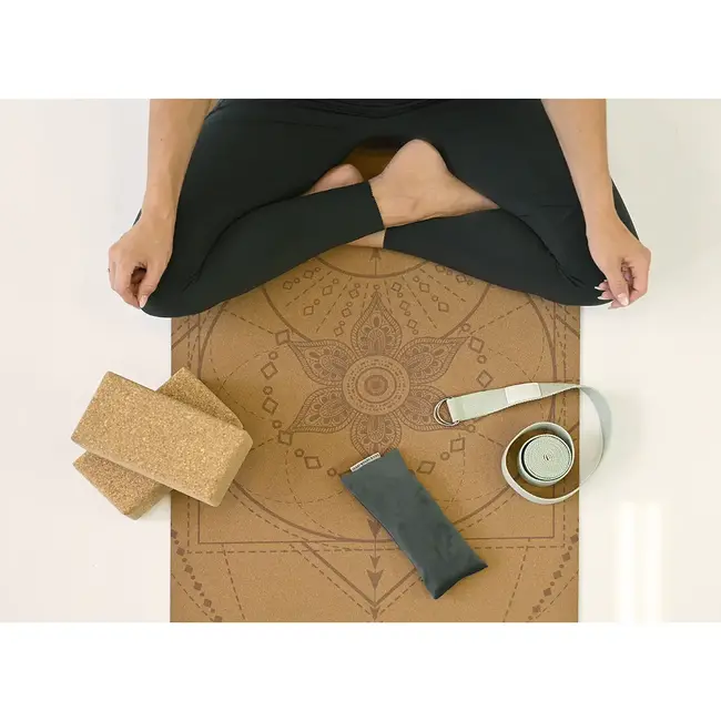 Eco Cork Yoga Mat │Sacred │ 4mm │ Anti Slip