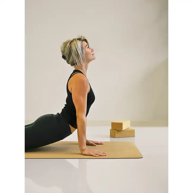 Öko Yogamatte │ Kork mit Naturkautschuk │ 4mm │ Rutschfest