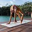 Liforme Yogamatte - 4mm - Weiß mit Golddruck