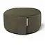 Meditation Cushion │ Round │ Cotton & Buckwheat Filling │ Dark Green