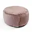 Meditation Cushion │ Round │ Velvet │ Mandala │ Pink