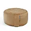 Meditation Cushion │ Round │ Velvet │ Mandala │ Light Gold