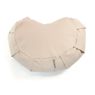 Love Generation Meditationskissen │ Halbmond │ Sand