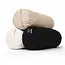 Round Yoga Bolster | Black | Cotton | 61cm long
