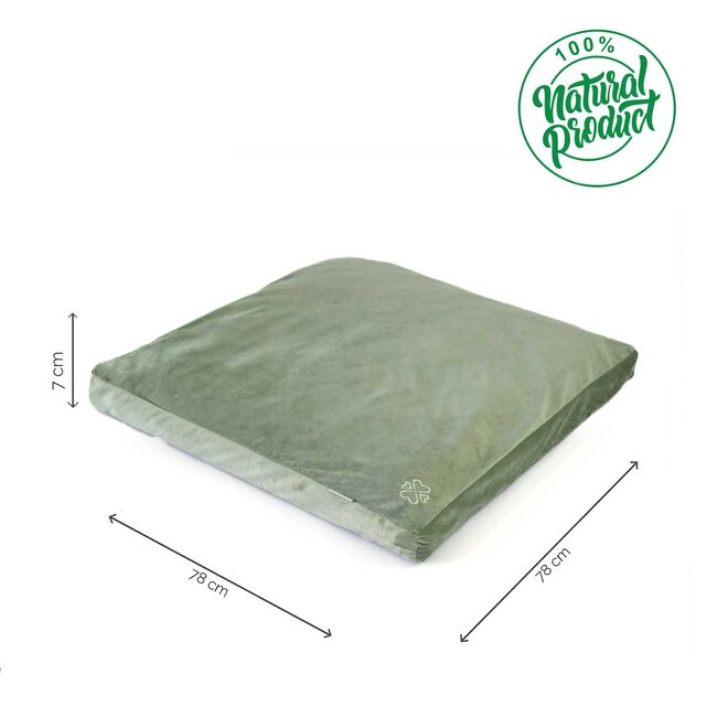 Meditation Mat │ Zabuton │ Velvet │ Serene Sage