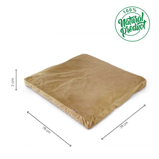 Meditatiemat │ Zabuton │ Fluweel │ Goud