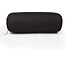 Rundes Yoga Bolster | Schwarz | Baumwolle | 61cm lang