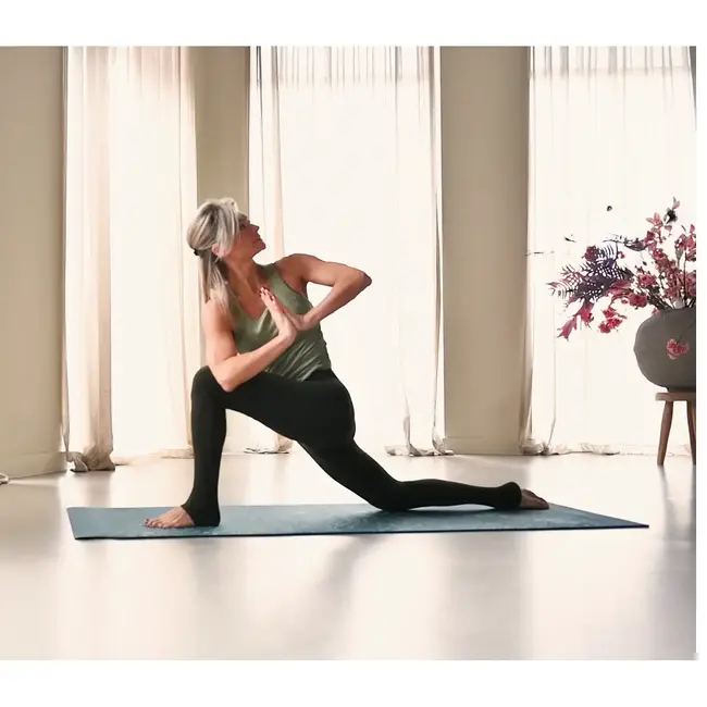 Mystical Yoga Mat │Extra Thick│ Anti-Slip │ Dark Blue