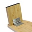 Meditation Bench │ Bamboo │ Foldable │ Velvet Cushion │ Light Gold