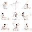 Cotton Yoga Strap - Sand - 250 cm