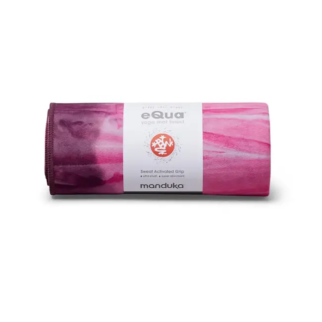 Manduka eQua Yogatowel - 183 cm - Rooibos Tie Dye