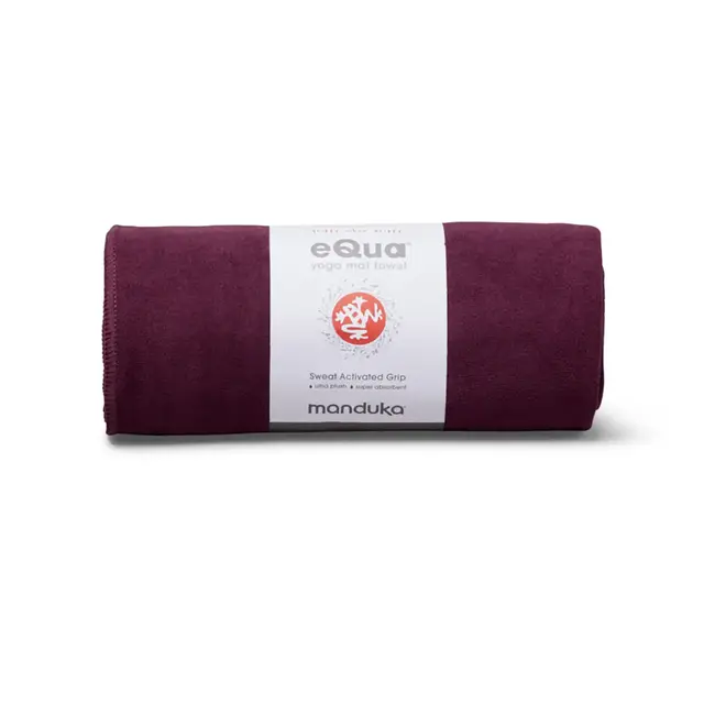 Manduka eQua Yoga Towel - 183 cm - Acai