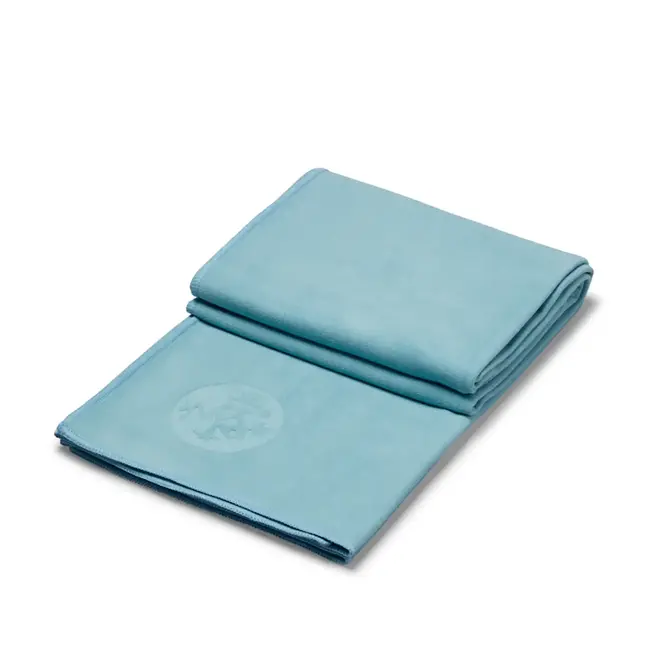 Manduka eQua Yogatowel - 183 cm - Blue Lotus
