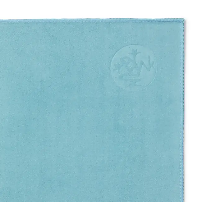 Manduka eQua Yoga Towel - 183 cm - Blue Lotus