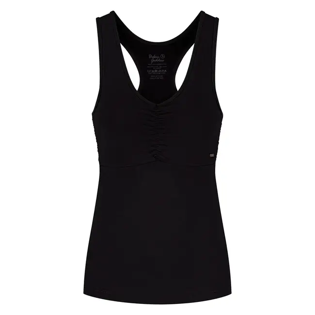 Anjea │Öko Yoga Sport Top │Onyx Schwarz