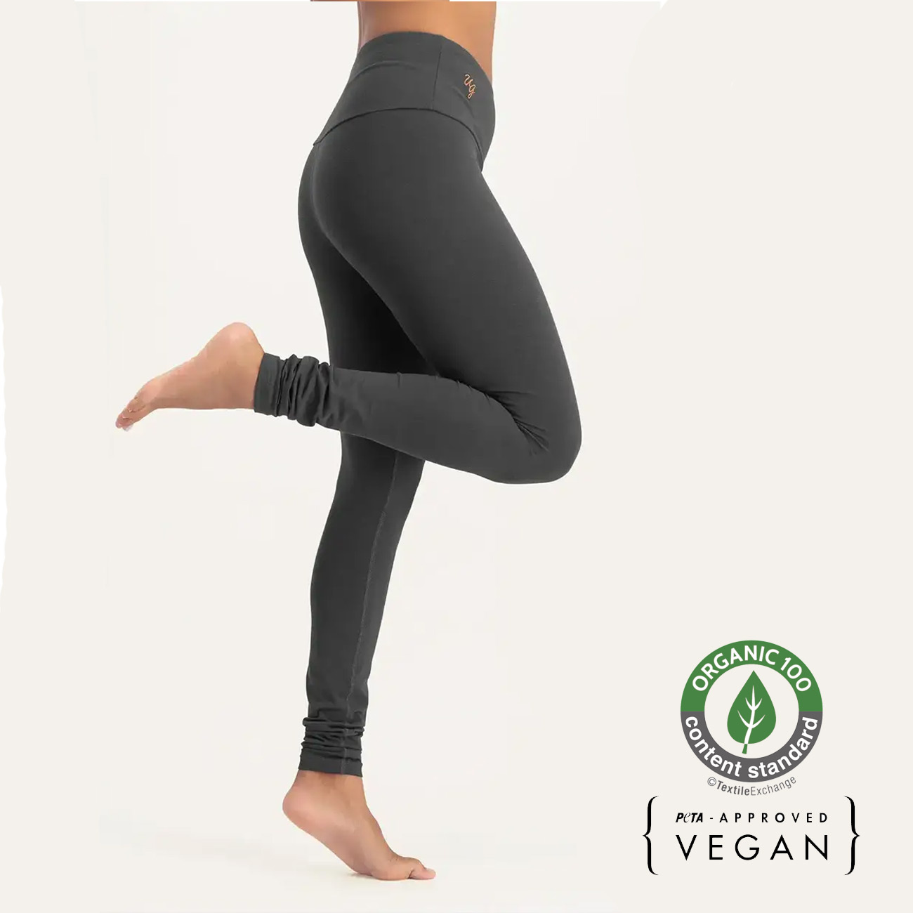 CRZ YOGA Butterluxe Lounge Yoga Legging Met Hoge Taille 25 - Trainingslegging Sportlegging Voor Dames Boterachtige Zachte Yogabroek Grijze Tie Dye Bloemen L