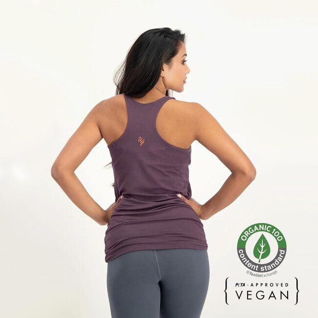 Kami│Eco Yoga Tank │Berry