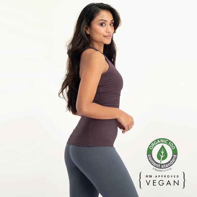 Anjea │Öko Yoga Sport Top │ Berry