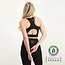 Anjea │Eco Yoga Sports Bra │ Onyx Black