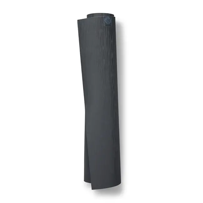 eKO Lite 3.0 Yogamat - 200 cm - 4mm - Charcoal - Grijs