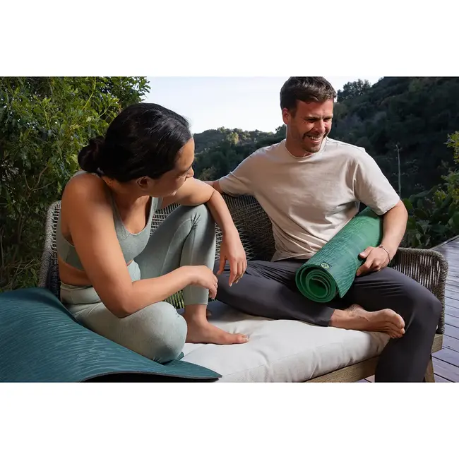 eKO 3.0 Yogamatte - 5mm - Glenn Green Marble
