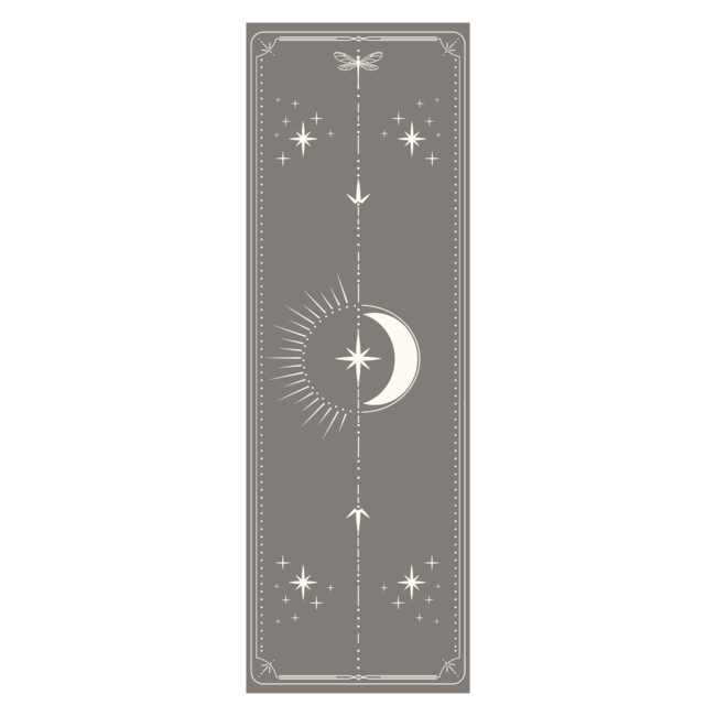 Align with the Stars Yoga Mat │ Extra Thick │ Taupe