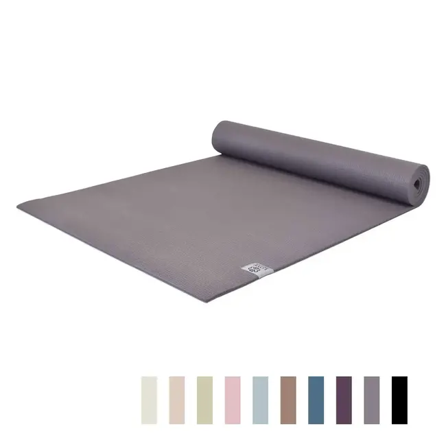 Extra Thick Yoga Mat │Taupe Gray │ 6mm │ Anti-Slip