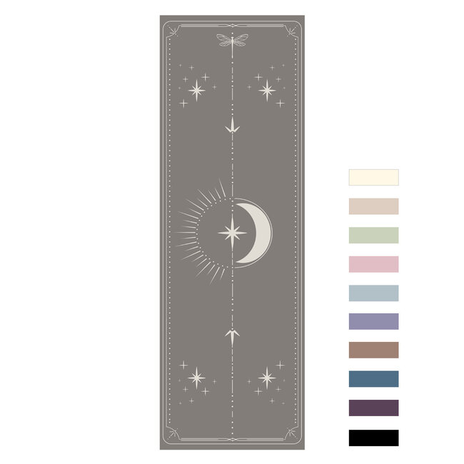 Align with the Stars Yoga Mat │ Extra Thick │ Taupe