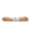 Cotton Yoga Strap - Pretty Peach - Orange - 250 cm