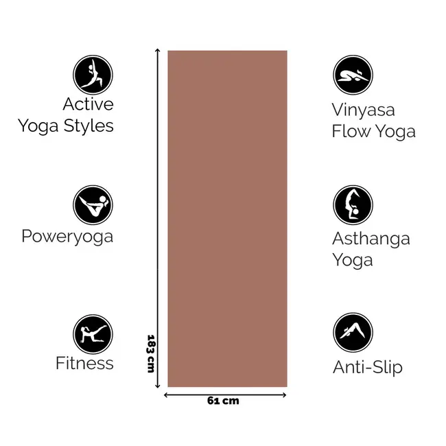 Love Yogamat │Earth │4 mm │Anti Slip