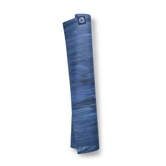 eKO SuperLite Travel Yogamat - 1.5mm - Blue Moon Marbled