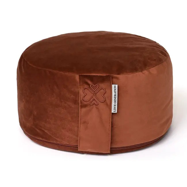 Meditatiekussen │ Rond │ Fluweel │ Earth