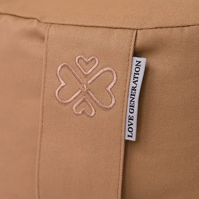 Meditationskissen │ Rund │ Baumwolle & Buchweizenfüllung │ Caramel