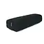 Rechteckiges Yoga Bolster | Schwarz | Baumwolle | 61cm lang