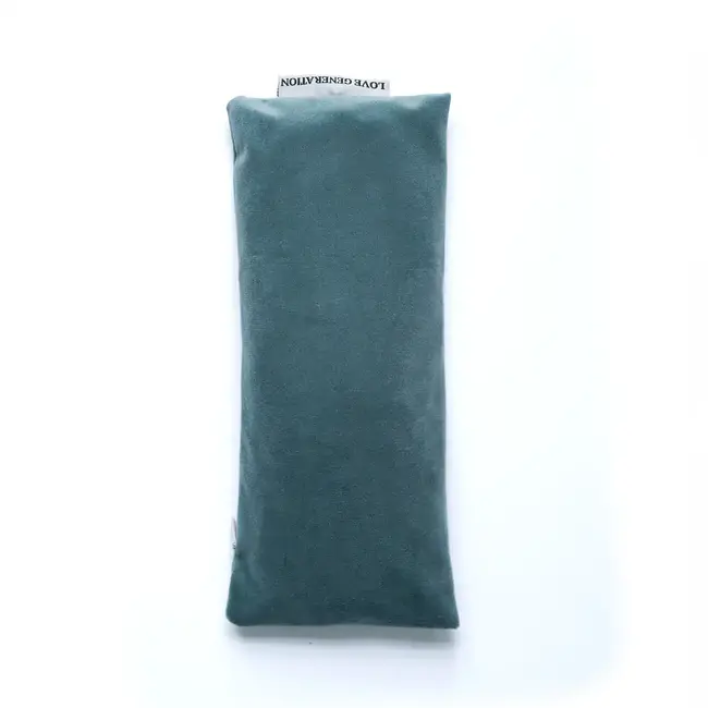 Fluwelen Oogkussen met Lavendel - Blauw