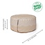 Meditation Cushion │Round │ Cotton & Buckwheat Filling │ Boho Chic Sand
