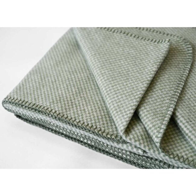 Eco Yoga Blanket │ Organic Cotton │ Extra Soft │ Stripy Sage