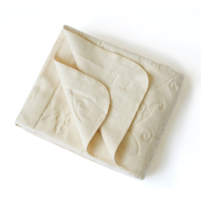 Eco Yogadeken │ Biologisch Katoen │ Extra Zacht │ Arabica Structuur │Wit