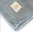 Eco Yoga Blanket │ Organic Cotton │ Extra Soft │ Blue Melange