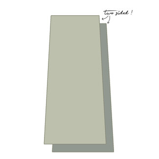 Love Generation Love Yoga Towel - Dark Green & Sage