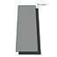 Love Generation Love Yoga Towel - Grey & Black