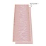 Two Sided Yoga Towel - Pink Leaves
