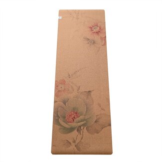 Love Generation Eco Yoga Mat │ Cork │ Faded Flowers